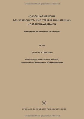 【预售】Untersuchungen Von Elektrischen Antrieben, Ste...