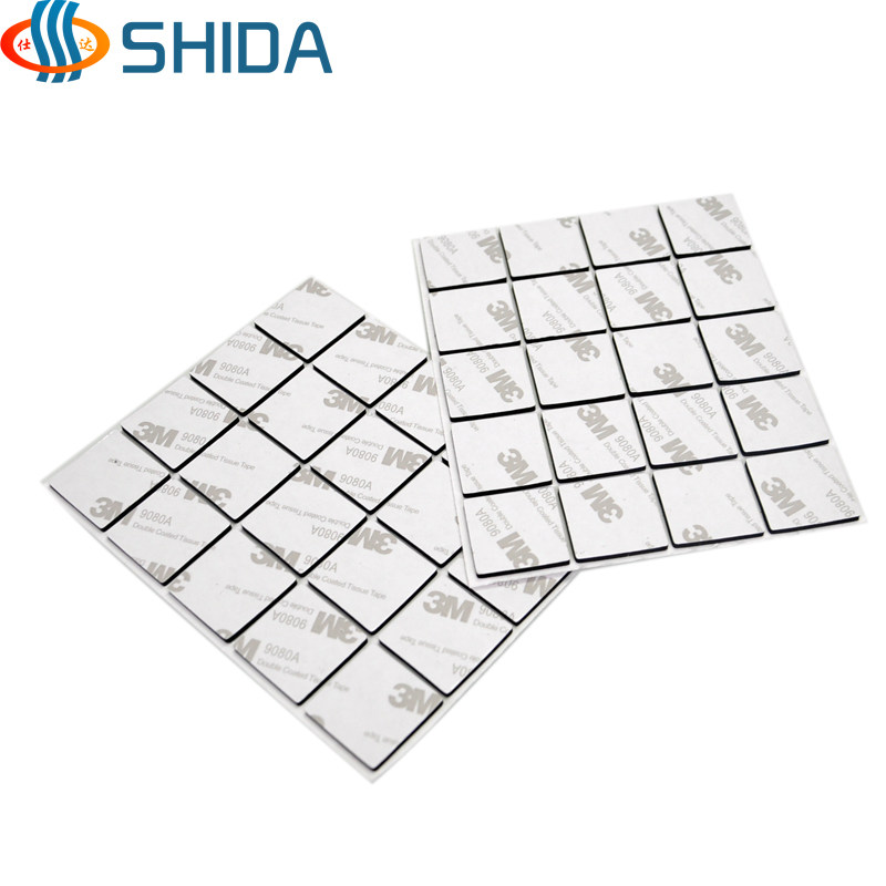 背胶双面胶块 模型陀螺仪用胶块加厚泡沫海绵胶带车用粘胶贴