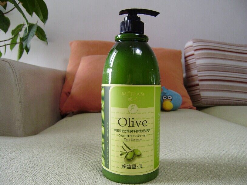 媚兰正品护发素橄榄精油营养润泽护发精华素1l 滋养修复顺滑亮泽