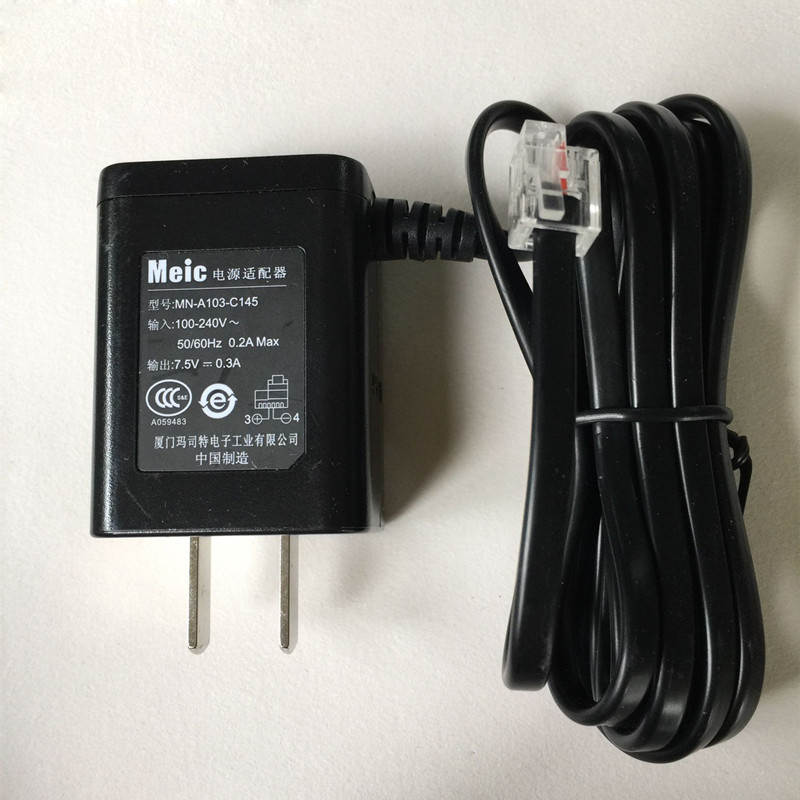 电源透明水晶头充电器