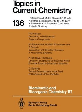 【预订】Biomimetic and Bioorganic Chemistry III
