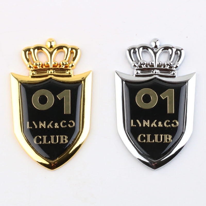 领克01 02 03改装专用车标贴金属个性装饰车窗车身车尾装饰车贴