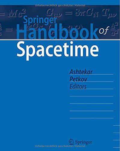【预订】Springer Handbook of Spacetime
