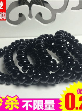 塑料手环小号电话线扎头发饰品