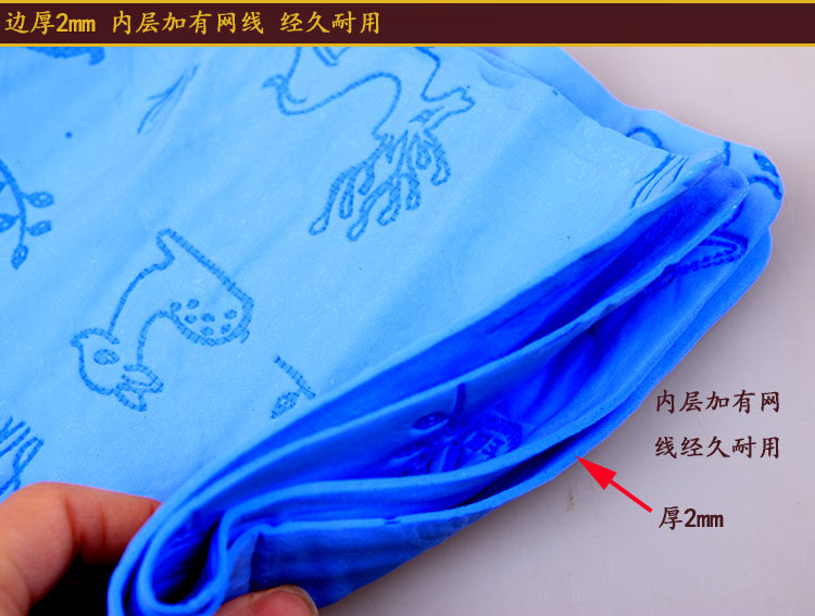 厨王合成鹿皮巾压花大号 小号干发毛巾多用途吸水巾洗车毛巾抹布