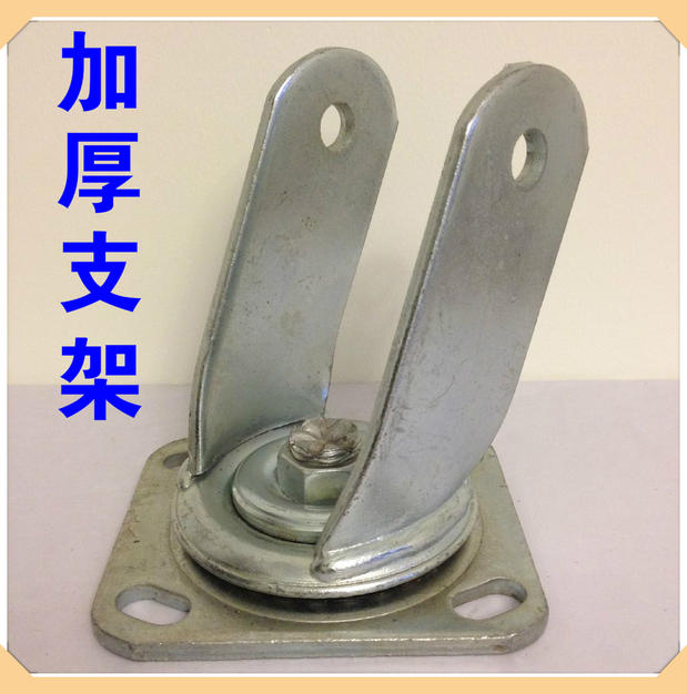 加厚6寸万向支架重型脚轮支架
