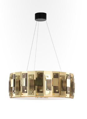 C194现代摩登工业风 artdeco风格灯具 软装方案设计素材 白底图片