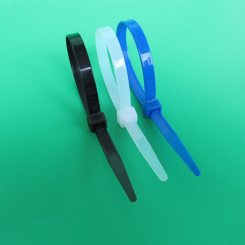 国标8*200 300  400环保尼龙扎带 塑料扎带 黑色扎带绑带 勒死狗