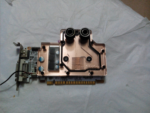 影驰GTX750TI 750mini 迷你版 全覆盖 显卡 水冷头  刀卡