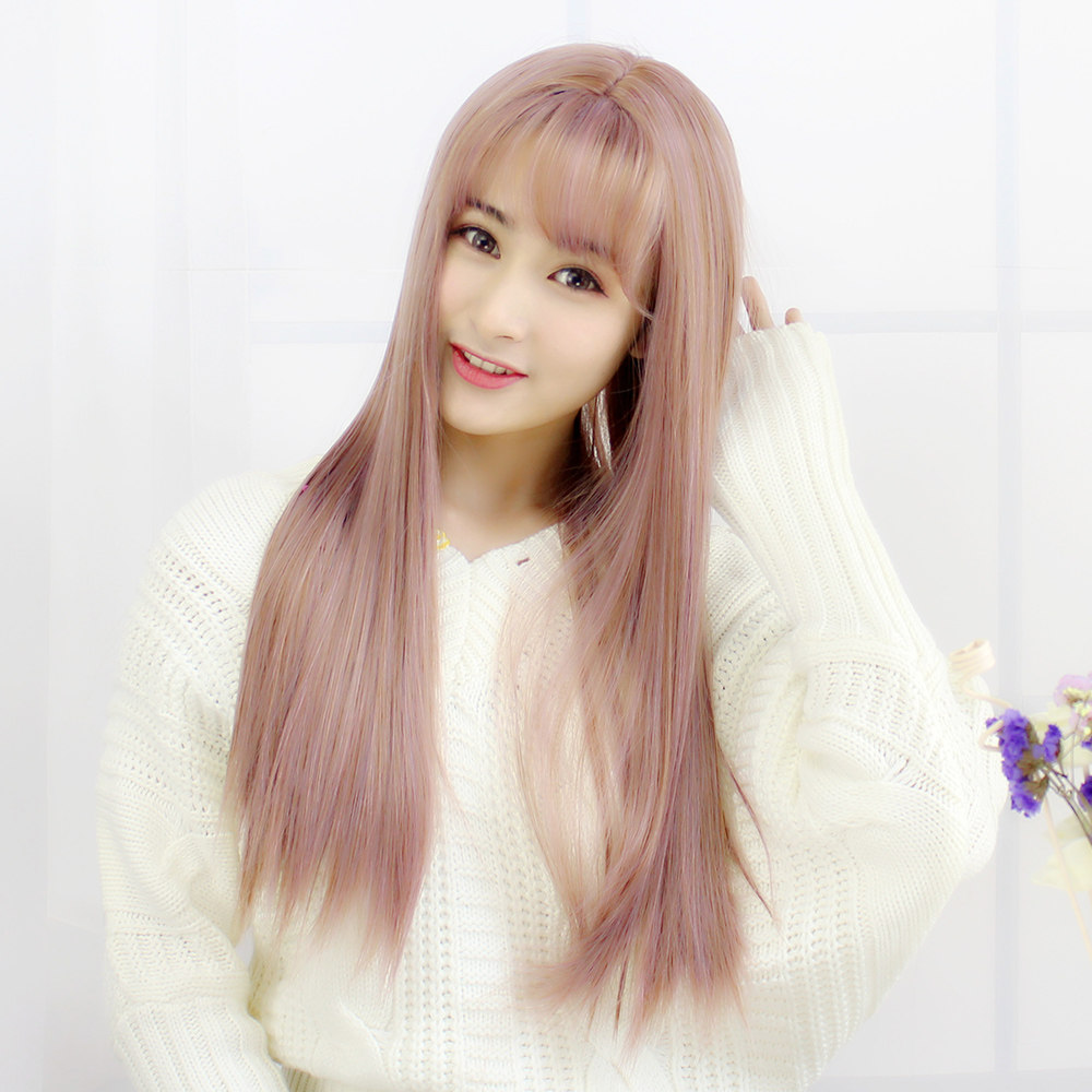 Perruque Long cheveux raides - Ref 2608355 Image 1