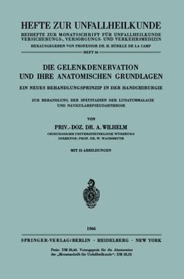 【预订】Die Gelenkdenervation Und Ihre Anato...