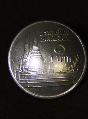 手工制作养牛硬币扣 外国真硬币 财布扣 皇宫 镍币19.5mm D21一07