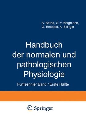 【预订】Handbuch Der Normalen Und Pathologis...