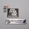 装饰车贴 适用马自达3星骋马自达6睿翼改装MAZDA铝车标后尾标车贴
