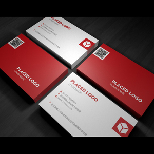 彩色 覆膜 名片制作 印刷设计 质感 定制 名片 二维码名片