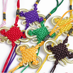 精翠8盘中国结 金边中国结 蝴蝶结 汽车挂件中国结厂家