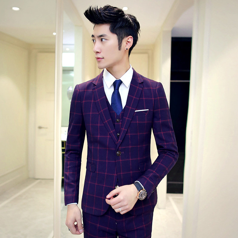 Costume homme en polyester pour printemps - Ref 1551304 Image 1