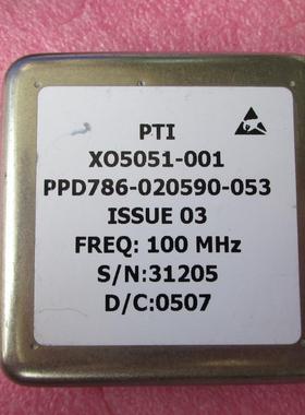 PTI XO5051-001 PPD786-020590-053 SMA 12V OCXO 100MHz恒温晶振