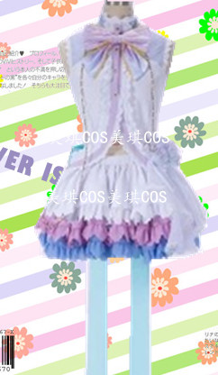 cosplay服装lovelive矢泽妮可cos 白色情人节cos UR卡 现货