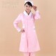医生口腔药店药房工作服HSD 护姿姣新款 冬装 护士服长袖 082粉 修身