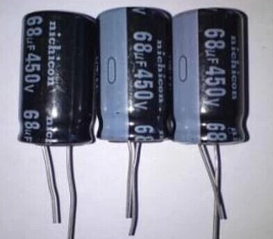 电解电容 电源主板常用电容 450V68UF【软脚】68UF450V