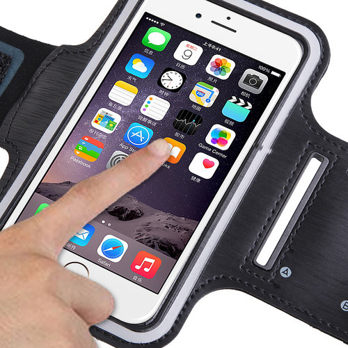 适用苹果iphone6S运动臂带男女5.5寸6plus手机套跑步臂包户外臂套