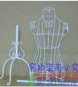 包邮衣架 服装架 铁艺女装模特架全身半身 欧美田园韩国衣服模特