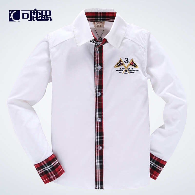 Chemise garcon KELUS à manche longue - Ref 2076249 Image 1