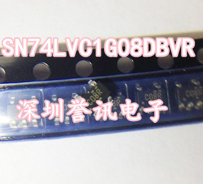 一个起【直拍】SN74LVC1G08DBVR SOT23-5 进口全新原装丝印：CO8R