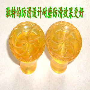 老年加厚拐杖头单双拐 登山杖 防滑垫 胶套拐棍牛筋弹性弹性耐磨