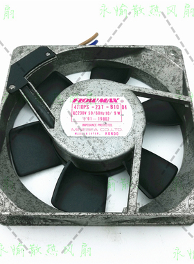 原装 FLOWMAX 4710PS-23T-B10 AC230V 10/9W 12025 铝框散热风扇