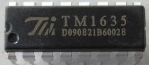 TM1635 直插 7X4位 LED数码管驱动IC质量保证