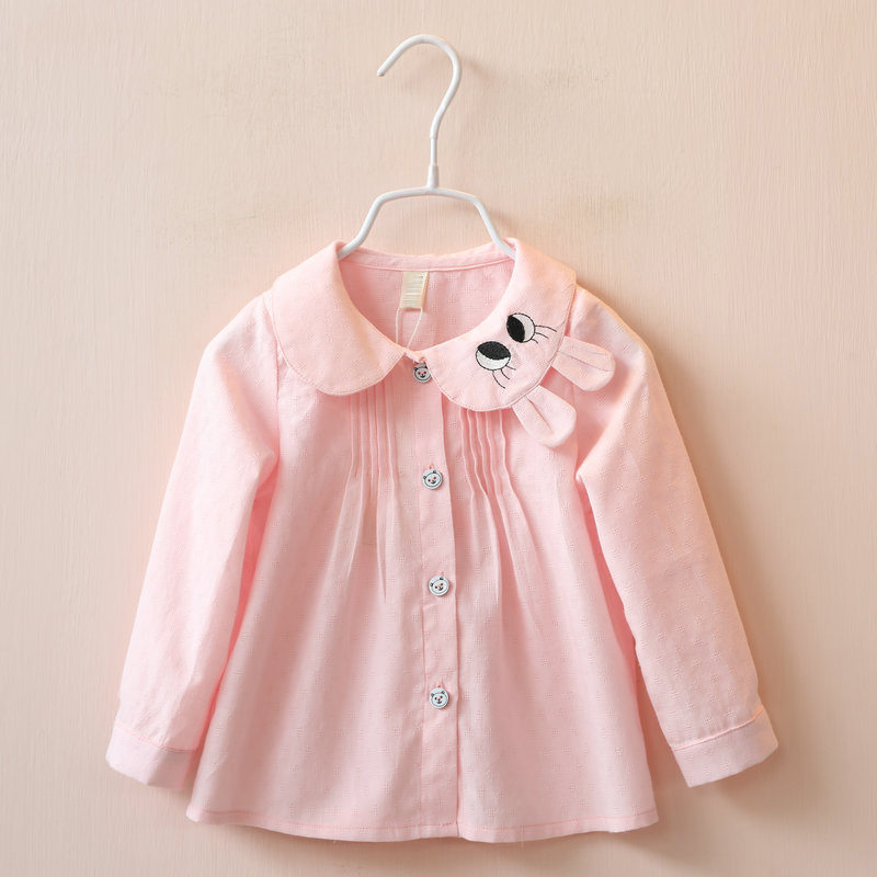 Chemise fille à manche longue - Ref 2086054 Image 1