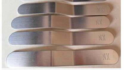 新标准稠度刮平直边刀 水泥稠度仪刮平小刀 维卡仪刮平刀