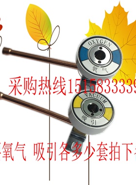 氧气终端 国标气体终端 氧气插座负压吸引终端中心供氧设备带配件