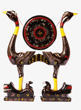 湖北实木摆件客厅送老外特色礼品