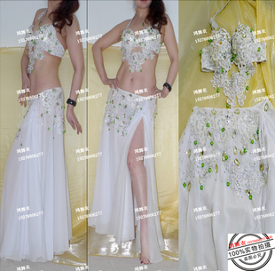 鸿舞衣1491专业量身订做高档奢华 肚皮舞大小各色订做