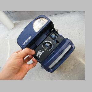 宝丽莱Polaroid600 OneStep auto Focus拍立得英国原产进口紫蓝色