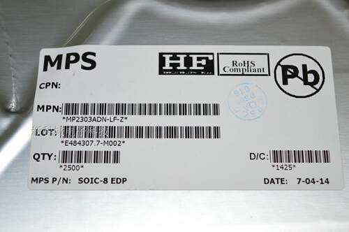 MPS代理 MP2303ADN-LF-Z 原装正品 14年新货 假一赔十