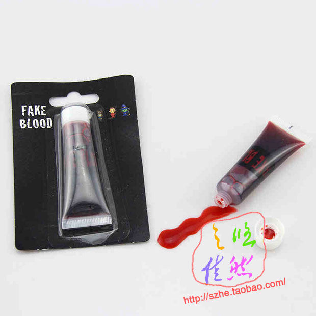万圣节假血浆整蛊道具吓人假血液化妆舞会用具僵尸血