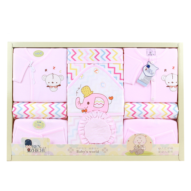 Coffret cadeau pour nouveau-né - Vêtements + Fournitures - Ref 1978705 Image 1