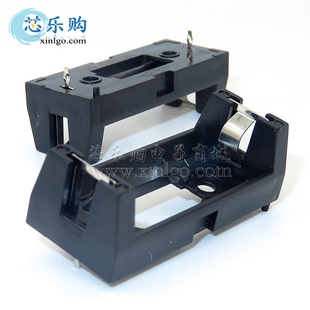 CR123A 16340电池盒 LIR123A电池座 单节电池 PCB用带插针