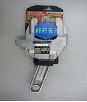 进口日本 世霸SUPER 棘轮式立型铝制宽口活扳手  MFTR68A