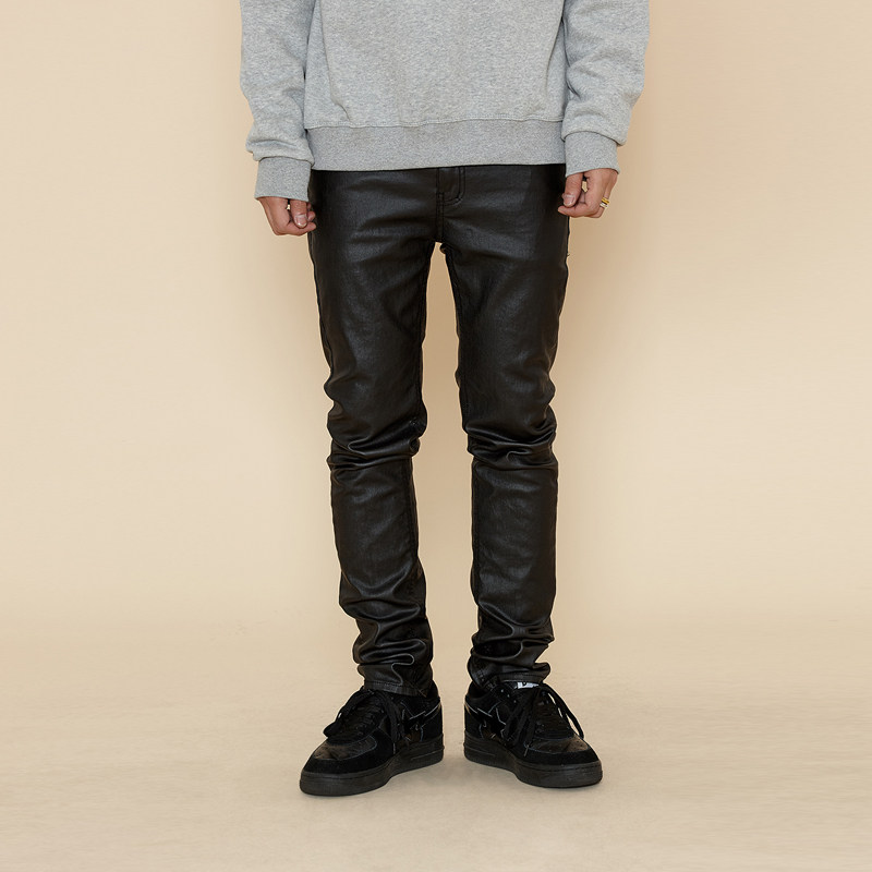 Pantalon cuir homme - Ref 1492755 Image 1