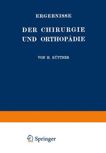 【预订】Ergebnisse Der Chirurgie Und Orthopa...