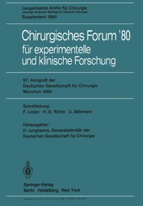 【预订】Chirurgisches Forum 80: Fur Experime...