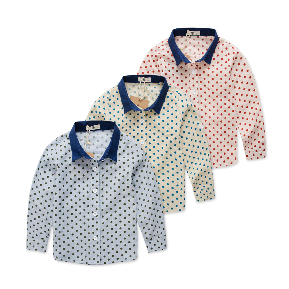 Chemise enfant à manche longue - Ref 2083667 Image 1