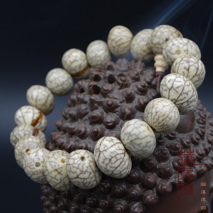 大银线菩提子菩提子佛珠手串金线血丝金刚星月菩提子手链念珠手珠