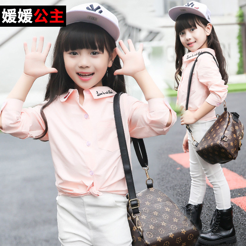 Chemise fille à manche longue - Ref 2086868 Image 1