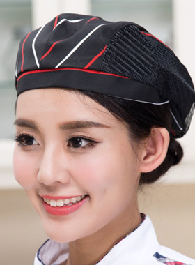 饭店西餐厅服务员前进帽